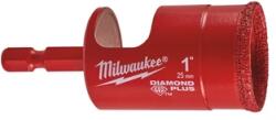 Milwaukee gyémántfúrókorona fúrógéphez 25 mm | 1/4 bit | Vizes (4932498350)