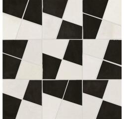 Marazzi Zellige Gesso + Carbone Mosaico Lux Csempe 30x30 Cm (m8wh)