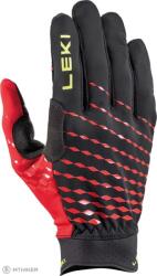 LEKI Ultra Trail Breeze kesztyű, fekete/piros/neonsárga (11.0)