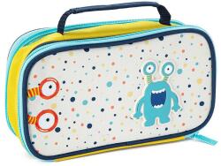 YOLO Penar școlar cu mâner YOLO Monster - 2 fermoare (121269-164-4) Penar