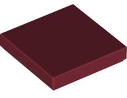 LEGO® Parts 4177046 - Dark Red Tile 2 x 2 with Groove (#3068) (4177046)