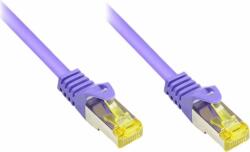 Good Connections 8070R-005V S/FTP CAT7 RJ45 Patch kábel 0.5m - Lila (8070R-005V)