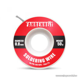 Fahrenheit Forrasztó ón, 0, 8 mm, 50 g (55131)
