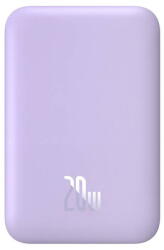 Baseus Powerbank mini Baseus 6000 mAh 20W (fioletowy) (36002)