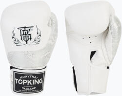 Top King Mănuși de box Top King Muay Thai Power Snake white/silver