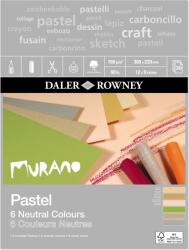 Daler-Rowney Murano Pastel Paper Vázlatfüzet 30, 5 x 22, 9 cm 160 g Neutral Colours (438031209)