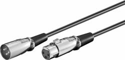 PremiumCord XLR-XLR M/F 2 m Mikrofonkábel (KJACKXLR02)