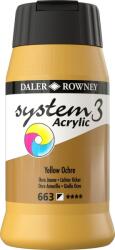 Daler-Rowney System3 Akril festék Yellow Ochre 500 ml 1 db (129500663)