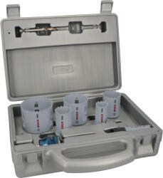 Bosch PRO Multi Material Power Change Plus körkivágó készlet - Fröccsöntött tok PRO Multi Material PC Plus körkivágó készlet, 9 db-os (2608594436)