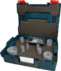 Bosch PRO Multi Material Power Change Plus körkivágó készlet - L-Boxx PRO Multi Material PC Plus körkivágó készlet, 11 db-os (2608594432)