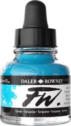 Daler Rowney FW Cerneală acrilică Turquoise 29, 5 ml 1 buc (<![CDATA[160029145]]>)