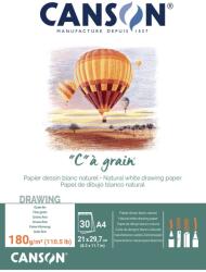 Canson Pad Càgrain Vázlatfüzet 30 A4 180 g White (C400060577)