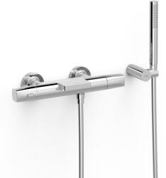 TRES Over-Wall kád és zuhany csaptelep fali z termosztáttal króm 19017499 (19017499)