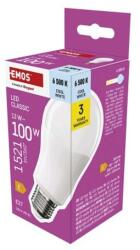 EMOS LED izzó Classic A60 / E27 / 13 W (100 W) / 1521 lm / Hideg fehér