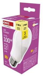 EMOS LED izzó Classic A60 / E27 / 13 W (100 W) / 1521 lm / Meleg fehér