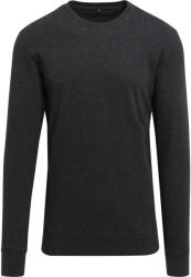 Build Your Brand Unisex felnőtt felnőtt Heather könnyű Crew nyakú pulóver XS barna|szürke