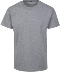 Build Your Brand Unisex felnőtt Basic Heather póló 2XL szürke