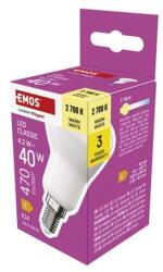 EMOS LED izzó Classic R50 / E14 / 4, 2 W (40 W) / 470 lm / Meleg fehér - dellaprint