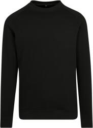 Build Your Brand Unisex felnőtt felnőtt Crew Neck Raglan pulóver XL fekete