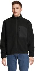 SOL'S Unisex felnőtt Fury Sherpa Gilet XL fekete|szürke