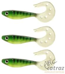 Nevis Twister Shad Vantage 9 cm Zöld - Nevis Gumihal 3 db/csomag