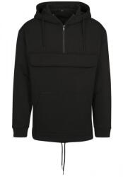 Build Your Brand Unisex felnőtt kapucnis pulóver 4XL fekete