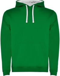 Roly Gyermekek/gyerekek Urban Hoodie 11/12 EVES fehér|zöld