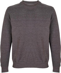 SOL'S Unisex felnőtt Columbia Crew nyakú pulóver M barna|szürke