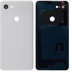 tel-szalk-1929695150698 Google Pixel 3 Fehér akkufedél hátlap kamera lencse (tel-szalk-1929695150698)