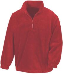 RESULT Gyermekek/gyermekek Polartherm Fleece Top 10 - 12 EVES vörös