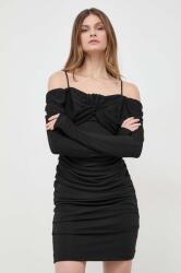 GUESS ruha GISELLE fekete, mini, testhezálló, 4RGK17 6207A - fekete 40