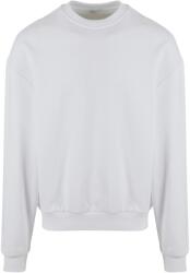 Build Your Brand Unisex felnőtt Ultra Heavy Crew nyakú pulóver 4XL fehér