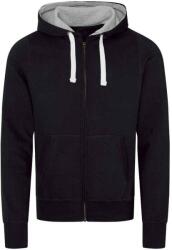 AWDIS Unisex felnőtt Just Hoods Chunky kapucnis pulóver S fekete