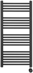 WENTOREX Tolla Electric 700 Watt elektromos törölközőszárító radiátor (fekete - 500 mm) - kazanexpressz