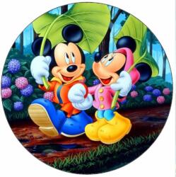 Pictu Hap Ehető papír Mickey és Minnie 19, 5 cm - Pictu Hap (pic9000676_kruh)