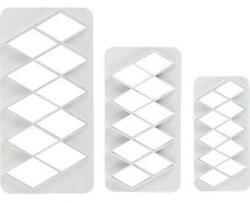 PME 3 darabos készlet Geometrikus - gyémánt XL - PME (gmc164)