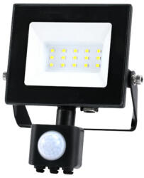 Kobi LED fényvető halogén 10W 735lm 6500K IP65 mozgásérzékelő fekete MH Kobi (KOBNAS502)