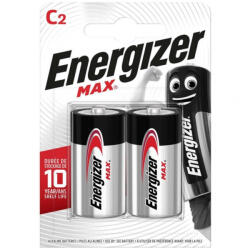 Energizer Alkáli elem ENERGIZER MAX C LR14 1, 5V buborékfólia 2db (ENEBAT1855)