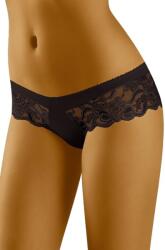 Wolbar Emma csípő szabású bugyi csipkével, fekete, S