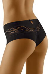 Wolbar Nina brazil szabású bugyi csipkével, fekete, S