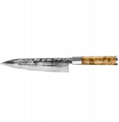 Forged Főnök kés Bőr Hüvellyel Vg10 20, 5 Cm (706-003)