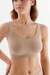 Gabriella Top tank varrásmentes melltartó, bézs, M