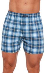 Cornette Comfort 2253 férfi alsónadrág, kék, kockás, 4XL