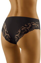 Wolbar Fára varrat nélküli csípőbugyi csipkével, fekete, S