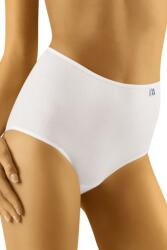 Wolbar Maxi magasabb derekú női bugyi, fehér, 3XL