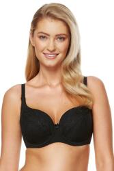 Gorteks Yvette párnázott melltartó, fekete, 80G