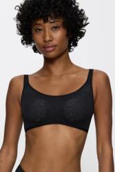 Triumph Fit Smart merevítők nélküli melltartó, fekete, 4D csipkével, 4/XL