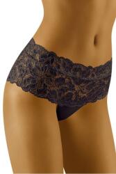 Wolbar Nova csipkés bugyi, fekete, S