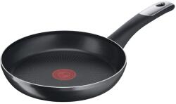 Tefal Tigaie Tefal Hard Titanium Essential 28 cm, acoperire antiaderenta, semnal termic la temperatura ideala de prajire, poate fi spalata in masina de spalat vase, nu este sigura pentru inductie, Fabricat