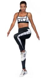 Lorin Amy fitneszleggings, márványmintás, L